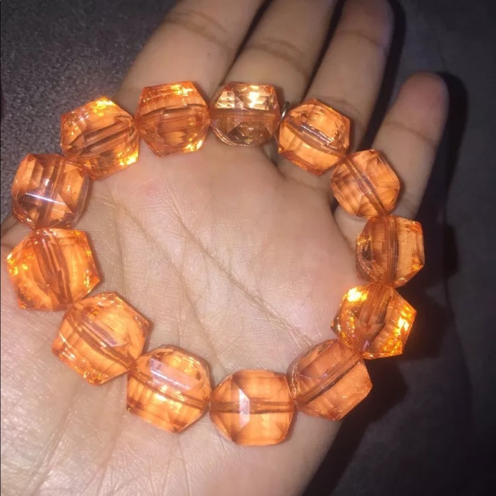 Tarina Tarantino Orange stretch bracelet